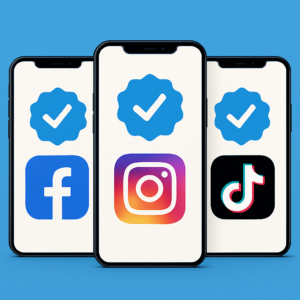 combo đăng ký tích xanh facebook instagram tiktok
